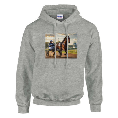 Traber im Abendlicht – Hoodie