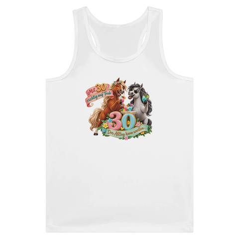 Mit 30 richtig auf Trab – Tank-Top