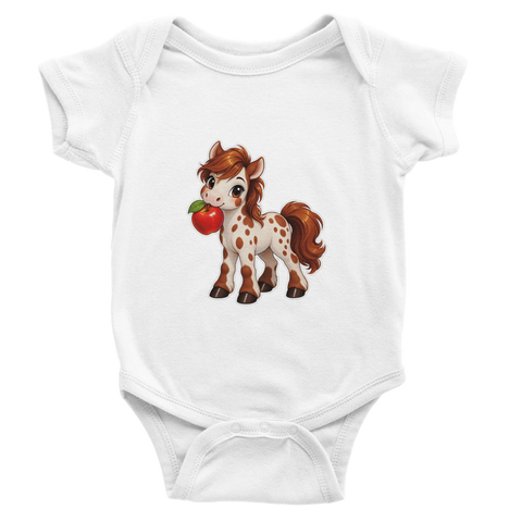 Äpfelchen – Baby-Strampler