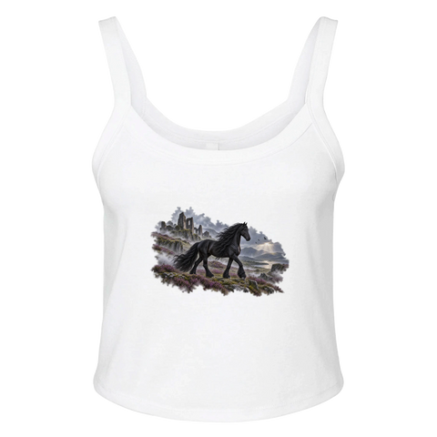 Friese zwischen Nebel und Ruinen – Ripp-Tank-Top