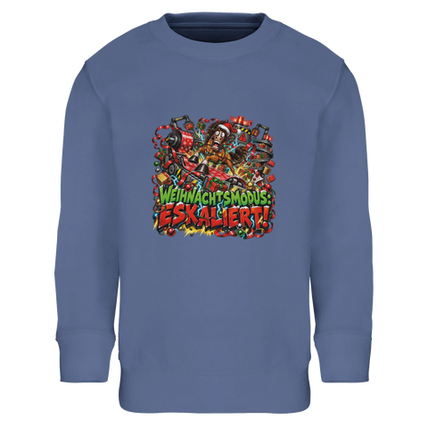 Weihnachtsmodus: Eskaliert! – Kinder-Pullover