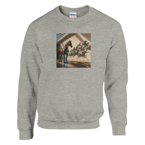 Glaspferd und Schattenherde – Pullover
