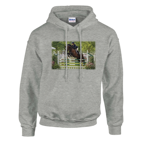 Sprung über die Blumenrick – Hoodie