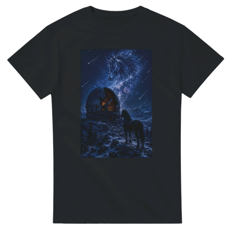 Observatorium unter Meteoren – T-Shirt