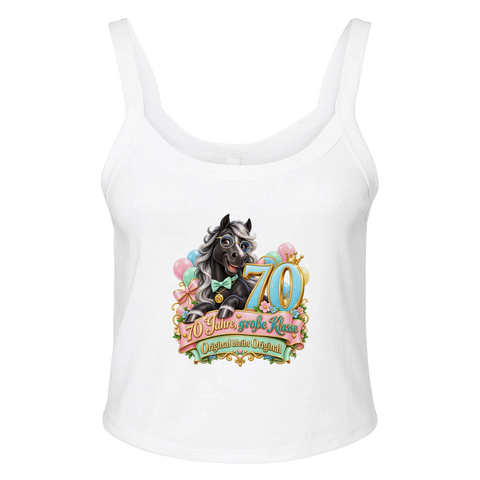70 Jahre, große Klasse – Ripp-Tank-Top