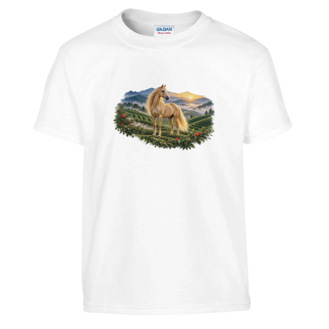 Goldstute auf der Teeplantage – Kinder-T-Shirt