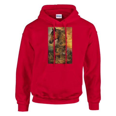 Tempelhof im Goldlicht – Hoodie