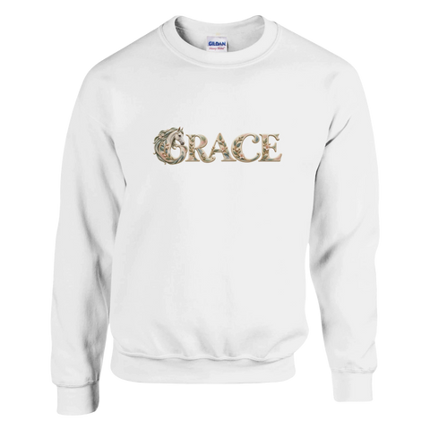 Grace – Schimmel in der Blütenschrift – Pullover