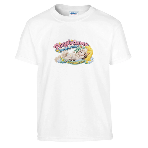 Ponyträume werden wahr! (7 Jahre) – Kinder-T-Shirt