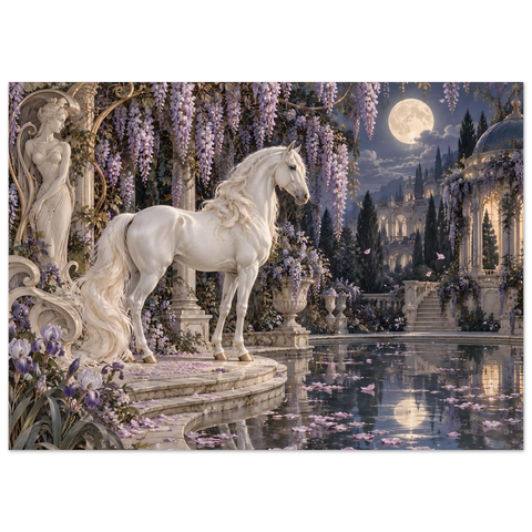 Schimmel im Glyzinienpalast – Forex-Bild 50×70 cm