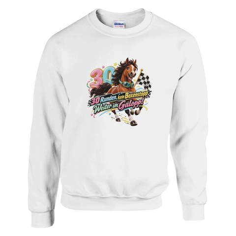 30 Runden, kein Boxenstopp! – Pullover