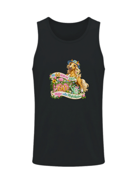 Mit 60 blüht das Leben – Herren-Tank-Top