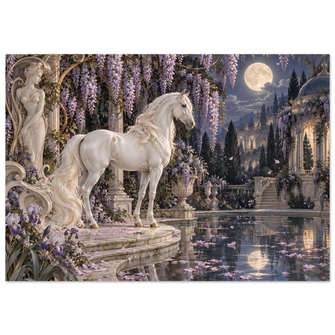 Schimmel im Glyzinienpalast – Forex-Bild 70×100 cm