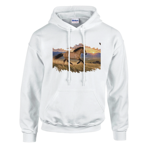 Falbe in der Steppe – Hoodie
