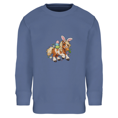 Osterhasen-Pony – Kinder-Pullover