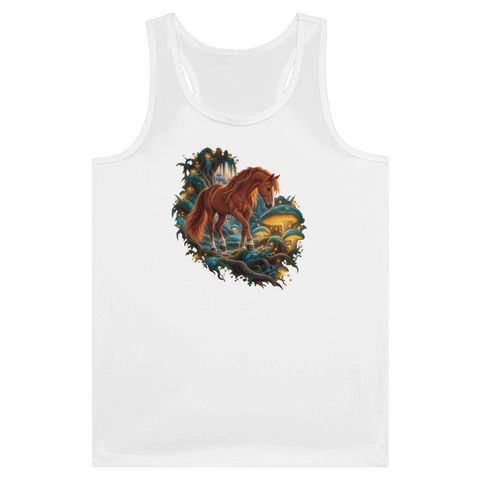 Fuchs im Leuchtpilzwald – Tank-Top
