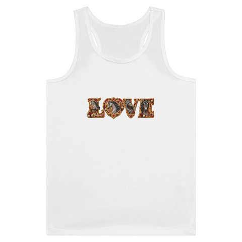 Love – Andalusier in Rubinrot – Tank-Top