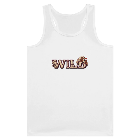 Wild – Stute und Fohlen in Bordeaux – Tank-Top