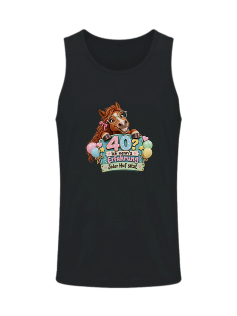 40? Ich nenn's Erfahrung – Herren-Tank-Top