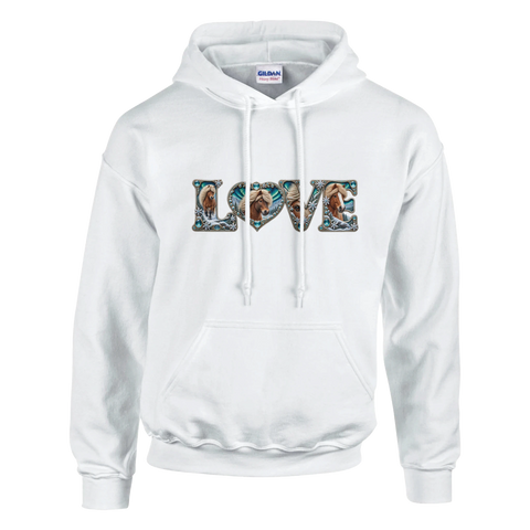 Love – Islandpferd im Nordlicht – Hoodie