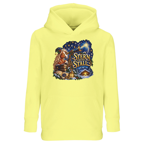 Stern überm Stall – Kinder-Hoodie