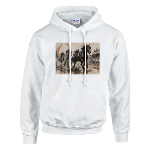 Trabrennen in Tusche – Hoodie
