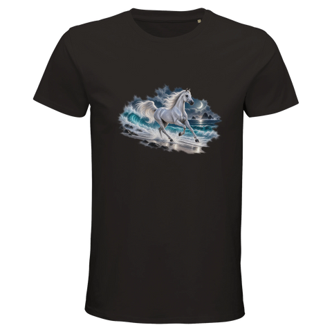 Araber am Mondstrand – Bio-T-Shirt Herren