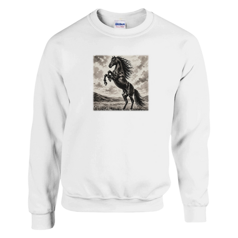 Steigender Rappe in Tusche – Pullover