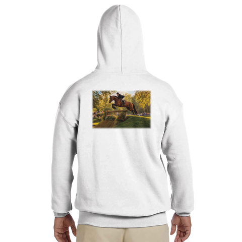Derbybank – Hoodie mit Rückendruck
