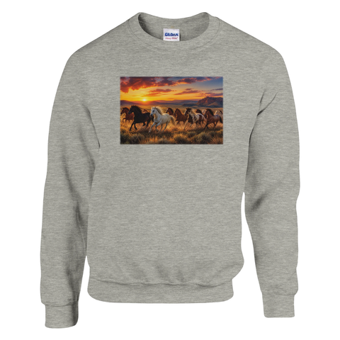 Herde im Abendrot – Pullover