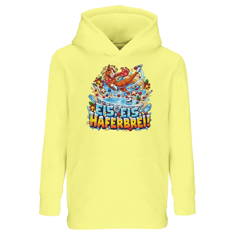 Eis, Eis, Haferbrei! – Kinder-Hoodie