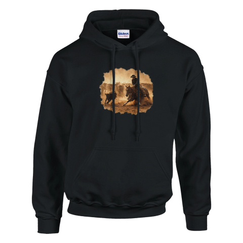 Cutting in der Arena – Hoodie