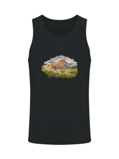 Palomino unterm Regenbogen – Herren-Tank-Top