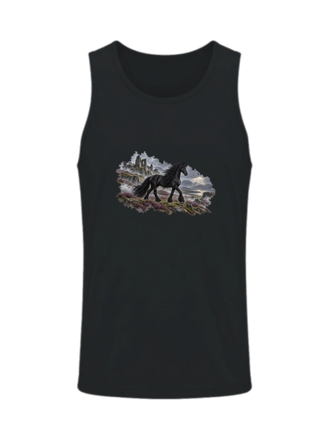 Friese zwischen Nebel und Ruinen – Herren-Tank-Top