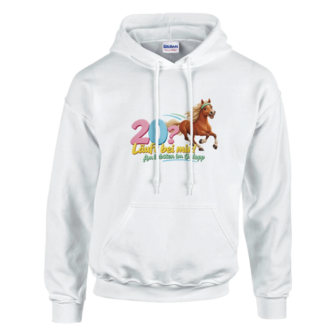 20? Läuft bei mir! – Hoodie