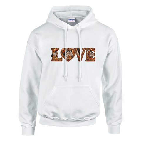 Love – Appaloosa im Herbstlaub – Hoodie