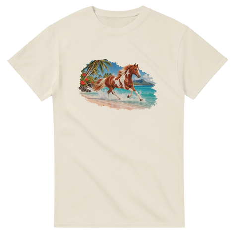 Pinto im türkisen Wasser – T-Shirt