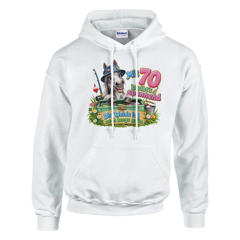Mit 70 bleibt's spannend – Hoodie