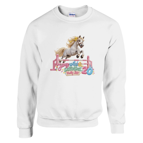 Jung, wild und sattelfest! – Pullover