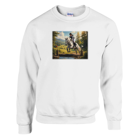 Waldsprung über den Bach – Pullover