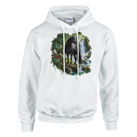 Rappe am Dschungelwasserfall – Hoodie