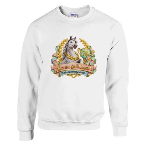 70 und eine Stall-Legende – Pullover