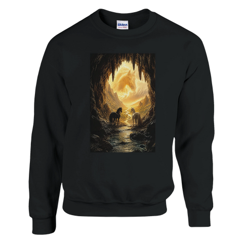 Höhlenportal zum goldenen Tal – Pullover