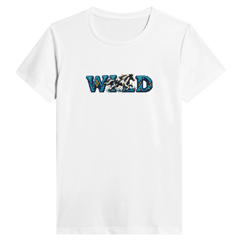 Wild – Paint im Pixel-Galopp – Performance-Shirt Damen