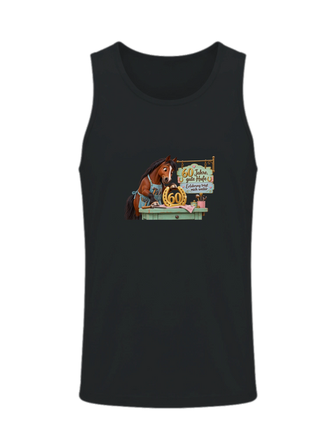 60 Jahre, gute Hufe – Herren-Tank-Top
