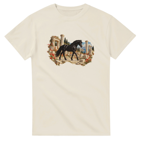 Rappe zwischen römischen Säulen – T-Shirt