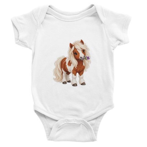 Blümchenfleck – Baby-Strampler