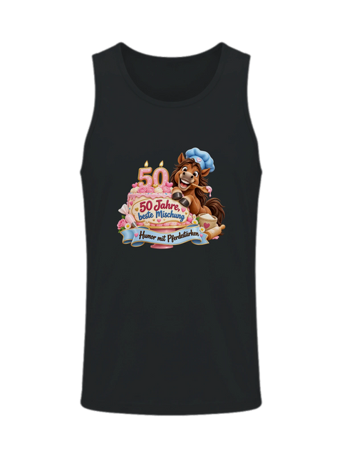 50 Jahre, beste Mischung – Herren-Tank-Top