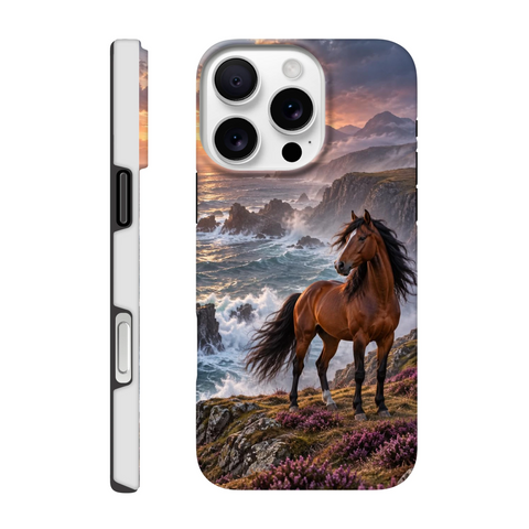 Brauner an der Steilküste – Hartschale iPhone
