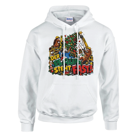 Der Baum steht fast! – Hoodie